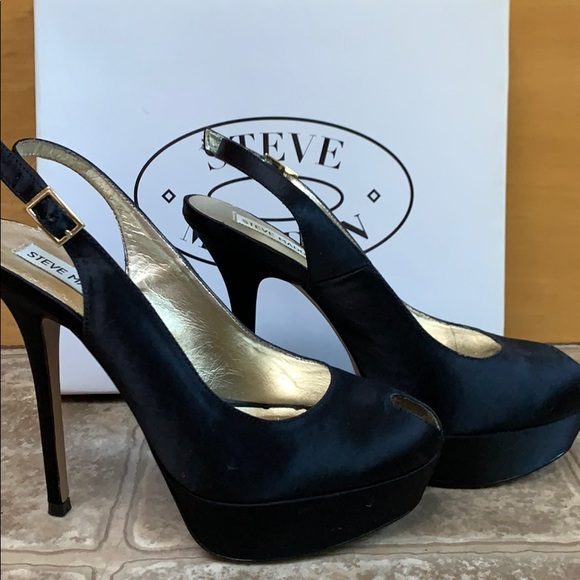 Steve Madden satin heels - Picture 3 of 8